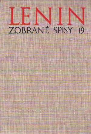 Obal knihy Zobrané spisy 19