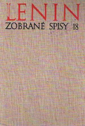 Obal knihy Zobrané spisy 18