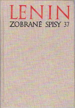 Obal knihy Zobrané spisy 37