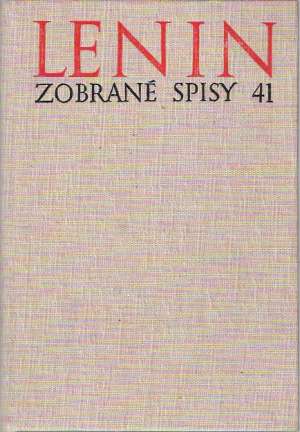 Obal knihy Zobrané spisy 41