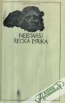 kolektív autorov - Nejstarší řecká lyrika