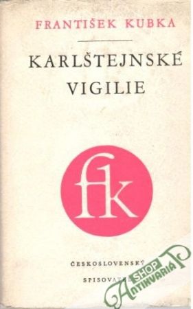 Obal knihy Karlštejnské vigilie