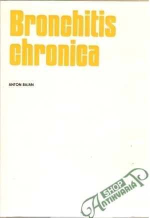 Obal knihy Bronchitis chronica