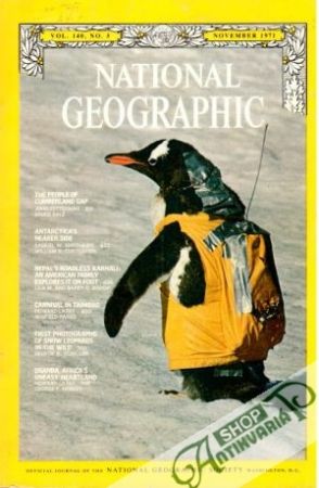 Obal knihy National Geographic 11/1971