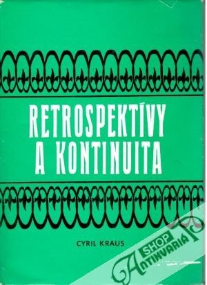 Obal knihy Retrospektívy a kontinuita