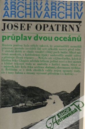 Obal knihy Pruplav dvou oceánu