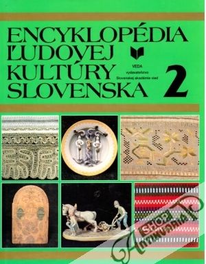 Obal knihy Encyklopédia ľudovej kultúry Slovenska (I. - II.)