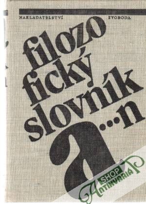 Obal knihy Filozofický slovník A-N