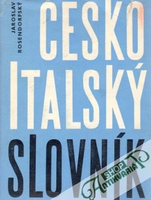 Obal knihy Česko - italský slovník