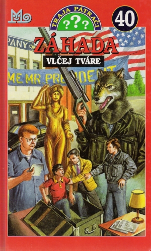 Obal knihy Záhada vlčej tváre