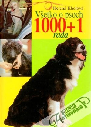 Obal knihy Všetko o psoch (1000+1 rada)