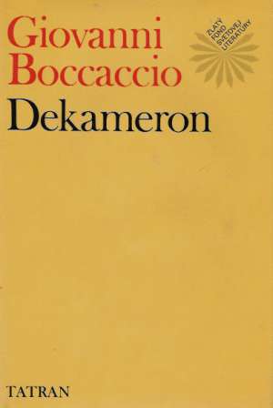 Obal knihy Dekameron