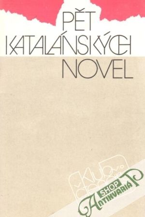 Obal knihy Pět katalánských novel