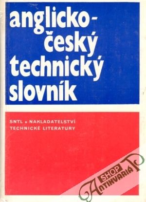 Obal knihy Anglicko - český technický slovník