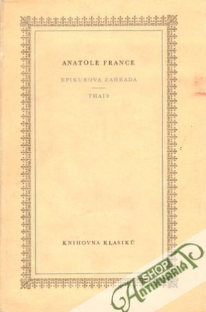 Epikurova zahrada, Thais - France Anatole