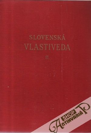 Slovenská vlastiveda II. - Novák Ľudovít a kol.