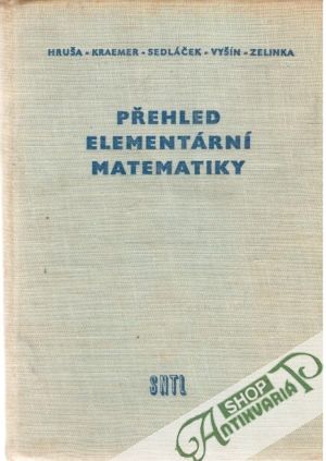 Obal knihy Přehled elementární matematiky