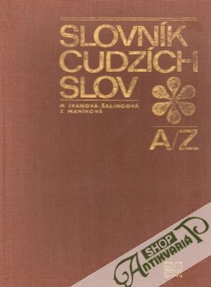 Obal knihy Slovník cudzích slov A/Z