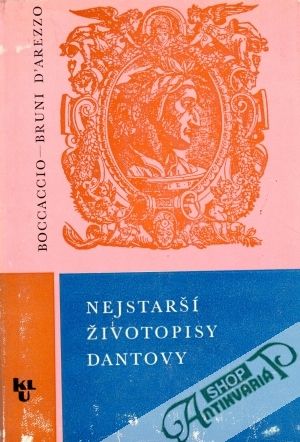 Obal knihy Nejstarší životopisy Dantovy