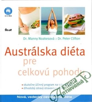 Obal knihy Austrálska diéta pre celkovú pohodu