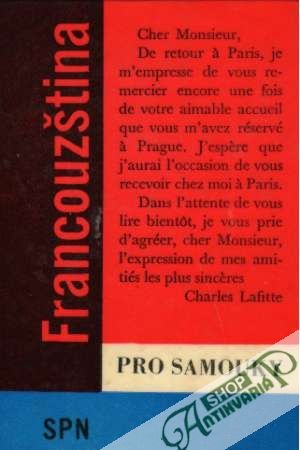 Obal knihy Francouzština pro samouky