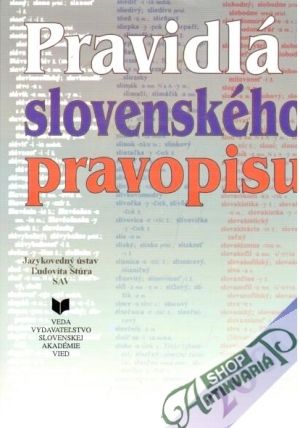 Obal knihy Pravidlá slovenského pravopisu