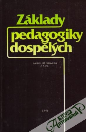 Obal knihy Základy pedagogiky dospělých