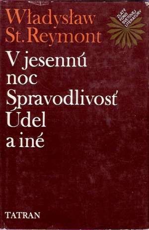 Obal knihy V jesennú noc, Spravodlivosť, Údel a iné