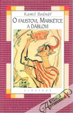 Obal knihy O Faustovi, Markétce a ďáblovi