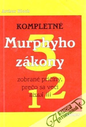 Obal knihy Kompletné Murphyho zákony 1,2,3
