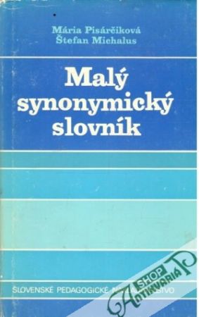 Obal knihy Malý synonymický slovník