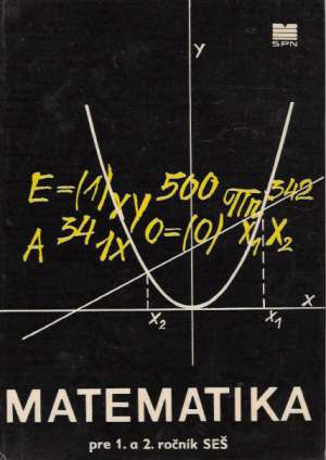 Obal knihy Matematika pre 1. a 2. ročník SEŠ