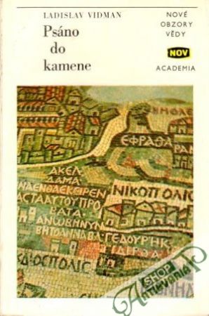 Psáno do kamene - Vidman Ladislav