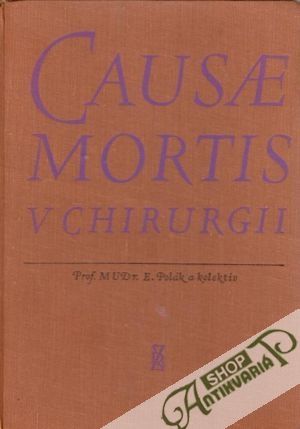 Obal knihy Causae mortis v chirurgii