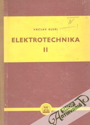Obal knihy Elektrotechnika II.