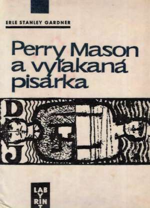 Obal knihy Perry Mason a vyľakaná pisárka