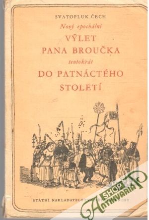 Obal knihy Nový epochální výlet pana Broučka tentokrát do patnáctého století