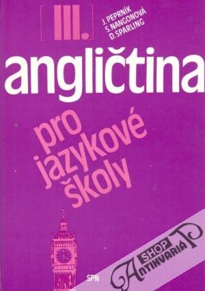 Obal knihy Angličtina pro jazykové školy III.