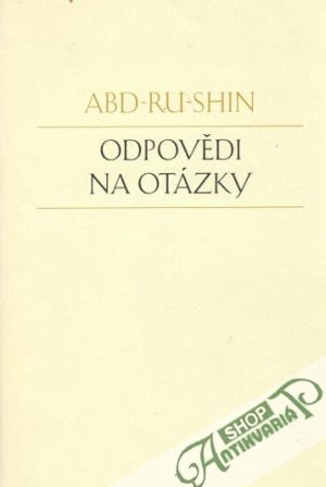 Odpovědi na otázky - Abd-Ru-Shin