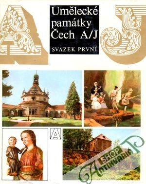 Obal knihy Umělecké památky Čech (I. - IV.)