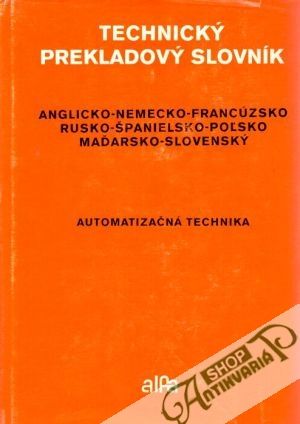 Obal knihy Technický prekladový slovník (Automatizačná technika)