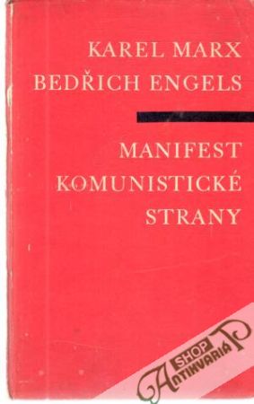 Obal knihy Manifest Komunistickej strany