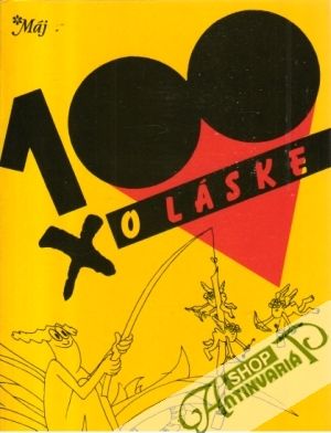 Obal knihy 100x o láske