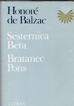 Obal knihy Sesternica Beta, Bratanec Pons