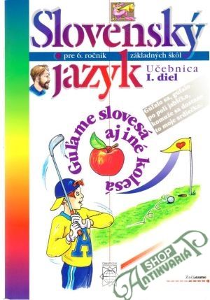 Obal knihy Slovenský jazyk pre 6. ročník ZŠ