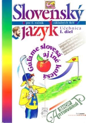 Obal knihy Slovenský jazyk pre 6. ročník ZŠ 