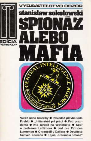 Obal knihy Špionáž alebo mafia