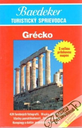 Obal knihy Grécko (baedeker)