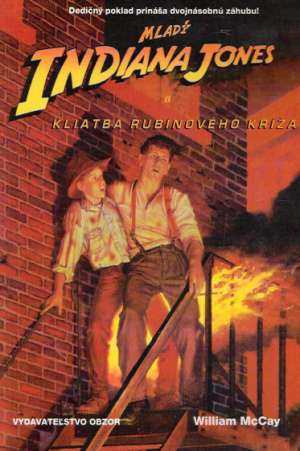 Obal knihy Mladý Indiana Jones a kliatba rubínového kríža
