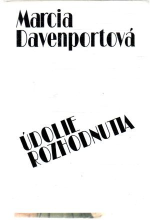 Obal knihy Údolie rozhodnutia